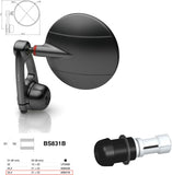 Mirror End Mount Left Universal Ø24,5(21>23) Spy-Arm Ø94.5 - Rizoma Compatible With Ktm