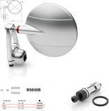 Espejo End Mount Izquierdo Universal Ø24,5(21>23) Spy-Arm Ø80 - Rizoma Compatible Con Ktm