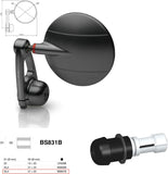 Espejo End Mount Izquierdo Universal Ø24,5(21>23) Spy-Arm Ø80 - Rizoma Compatible Con Ktm