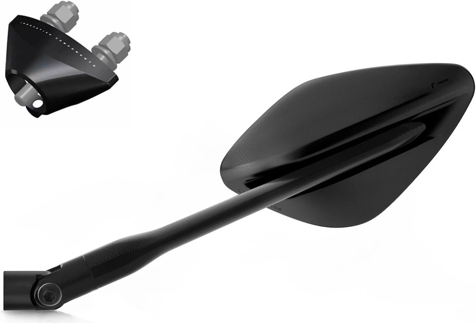 Espejo Sport Mount Izquierdo Namic Sport - Rizoma Compatible Con Yamaha Yzf-R6 (2008-2016)