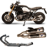 Sistema De Escape Completo Sin Catalizador Y Con Homologación Acústica Conical Acero Inox Copa Aluminio - Termignoni Compatible Con Bmw Ninety (2016-2020)