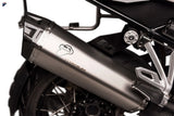 Tubo De Escape Con Homologación Acústica Scream Adv Titano Copa Carbono - Termignoni Compatible Con Bmw R 1200 Gs (2017-2018)