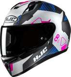 Casco Integral Para Moto Hjc C10 Advanced Polycarbonate Composite Mc28Sf Aspa Talla 08 M