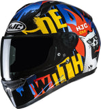 Casco Integral Para Moto Hjc C10 Advanced Polycarbonate Composite Mc23 Fop Talla 04 Xxxs