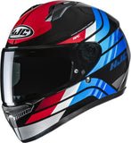 Casco Integral Para Moto Hjc C10 Advanced Polycarbonate Composite Mc21 Hiper Talla 08 M