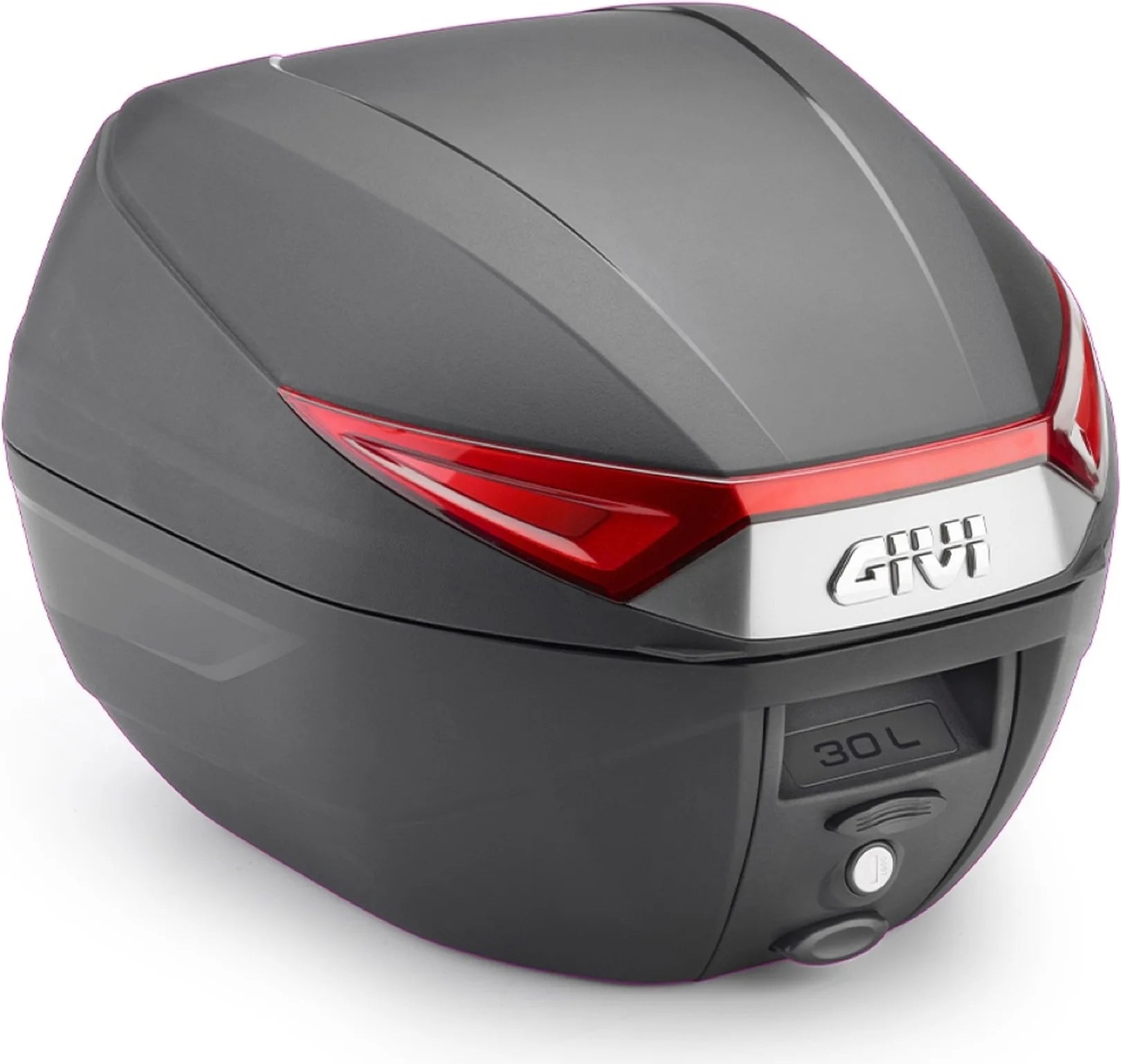 Baúl Monolock Negro 30 Lt C30N Plastico - Givi Compatible Con Ktm 790 Adventure (2023-2025)
