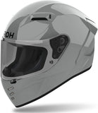 Casco Integral Para Moto Airoh Connor - Cn98 Thermoplastic Hrt Gris Cemento Gloss Color Talla S