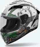Casco Integral Para Moto Airoh Connor - Cnal17 Thermoplastic Hrt Gloss Alligator Talla Xxl