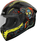 Casco Integral Para Moto Airoh Connor - Cndbf35 Thermoplastic Hrt Gloss Double Face Talla S