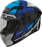 Casco Integral Para Moto Airoh Connor - Cne18 Thermoplastic Hrt Azul Gloss Ego Talla L