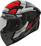 Casco Integral Para Moto Airoh Connor - Cne55 Thermoplastic Hrt Rojo Gloss Ego Talla Xl