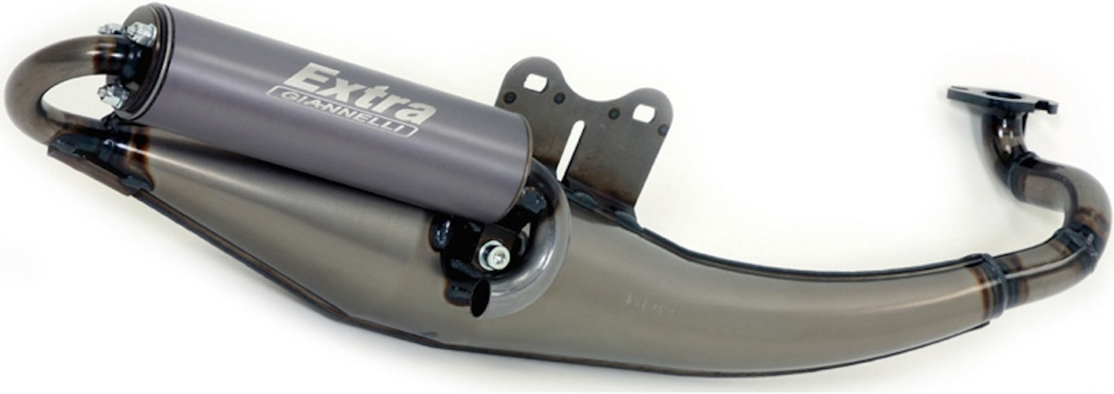 Complete Non-Catalytic Exhaust System With Sound Certification Extra V2 - Giannelli Compatible With Cpi Oliver City (2006)