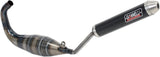 Sistema De Escape Completo Sin Catalizador Y Con Homologación Acústica Street 2T Carbono - Giannelli Compatible Con Derbi Gpr 50 Nude (2004-2007)