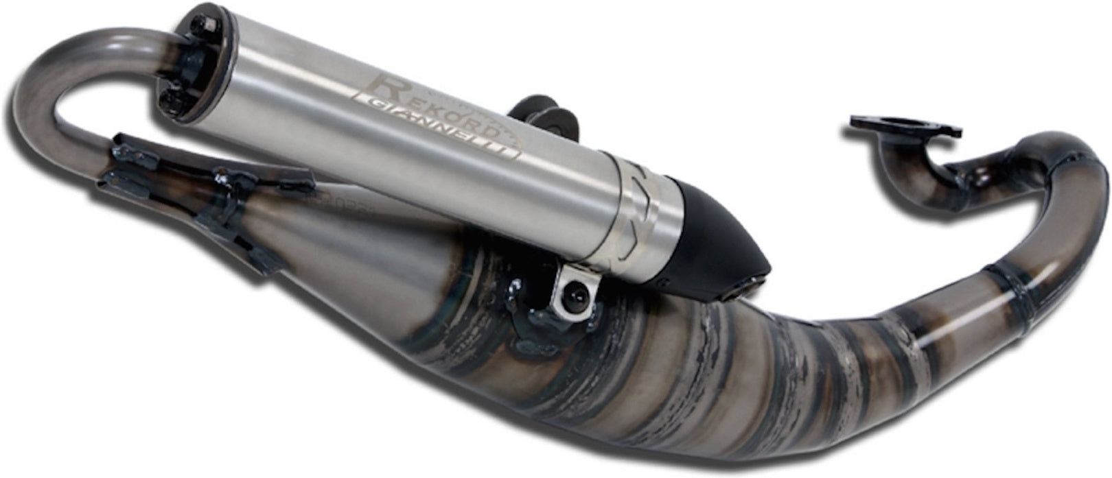 Complete Exhaust System Without Catalytic Converter And Without Sound Certification Rekord - Giannelli Compatible With Piaggio Zip (1993-2011)
