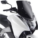 Black Low Sport Wind-Scree - Givi Compatible With Honda Integra 750 (2014-2015)