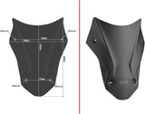Cúpula Baja Deportiva Negra Mata - Givi Compatible Con Honda Crf 1000 L Africa Twin (2016-2017)