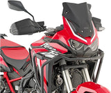 Cúpula Baja Deportiva Negra Mata - Givi Compatible Con Honda Crf 1100 L Africa Twin (2020-2023)