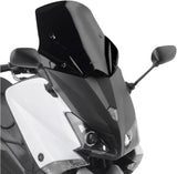 Parabrisas Baja Deportiva Negro - Givi Compatible Con Yamaha T-Max 530 (2012-2016)