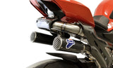Sistema De Escape Completo Sin Homologación Acústica Wsbk Replica Full Titano Negro Copa Carbono - Termignoni Compatible Con Ducati Streetfighter V4 (2018-2023)