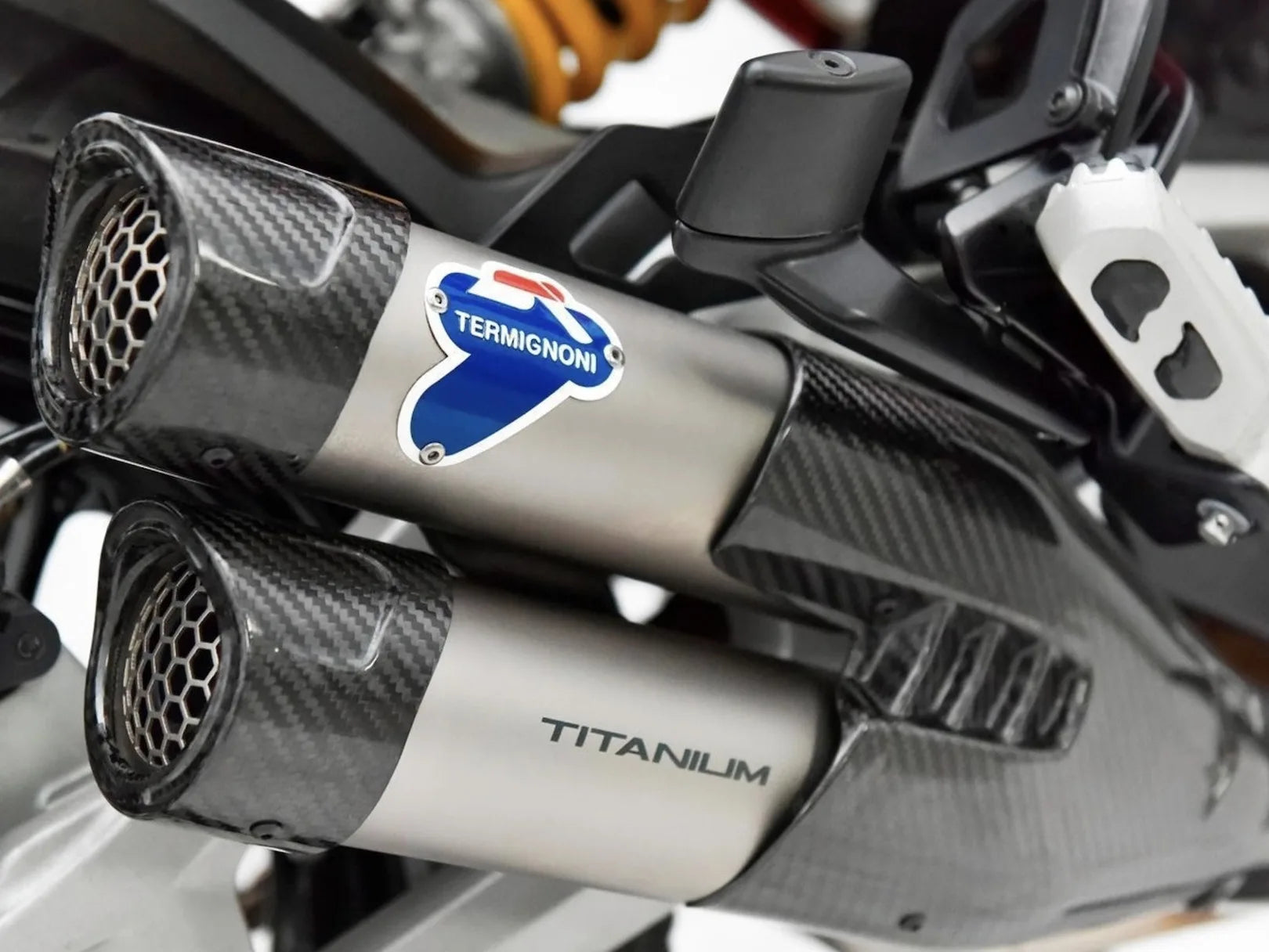 Tubo De Escape Con Homologación Acústica Titano - Termignoni Compatible Con Ducati Multistrada V4 (2021-2022)
