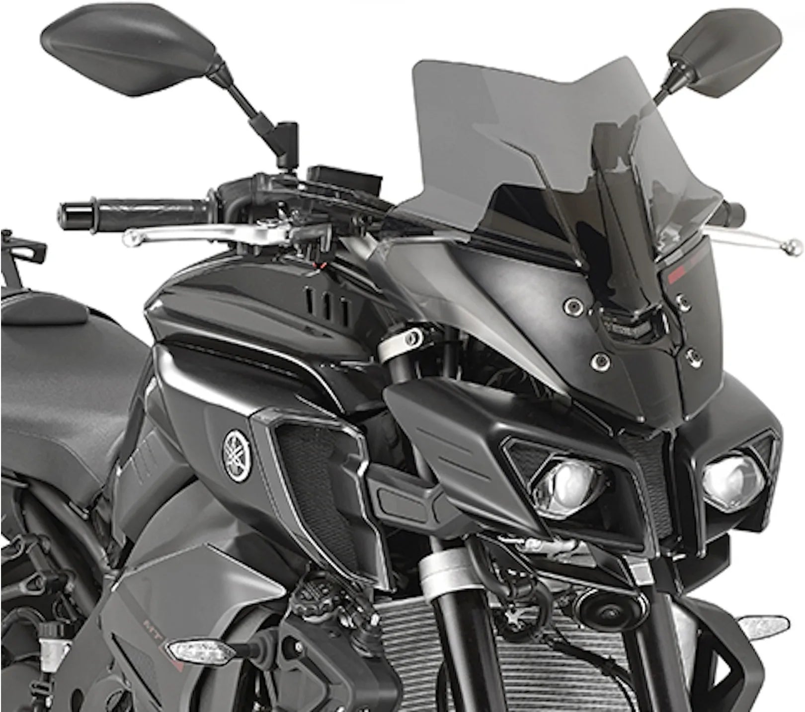 Cúpula Baja Deportiva Ahumada - Givi Compatible Con Yamaha Mt-10 (2016-2021)