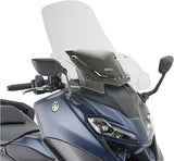 Transparent Wind-Screen - Givi Compatible With Yamaha T-Max 560 (2022-2024)
