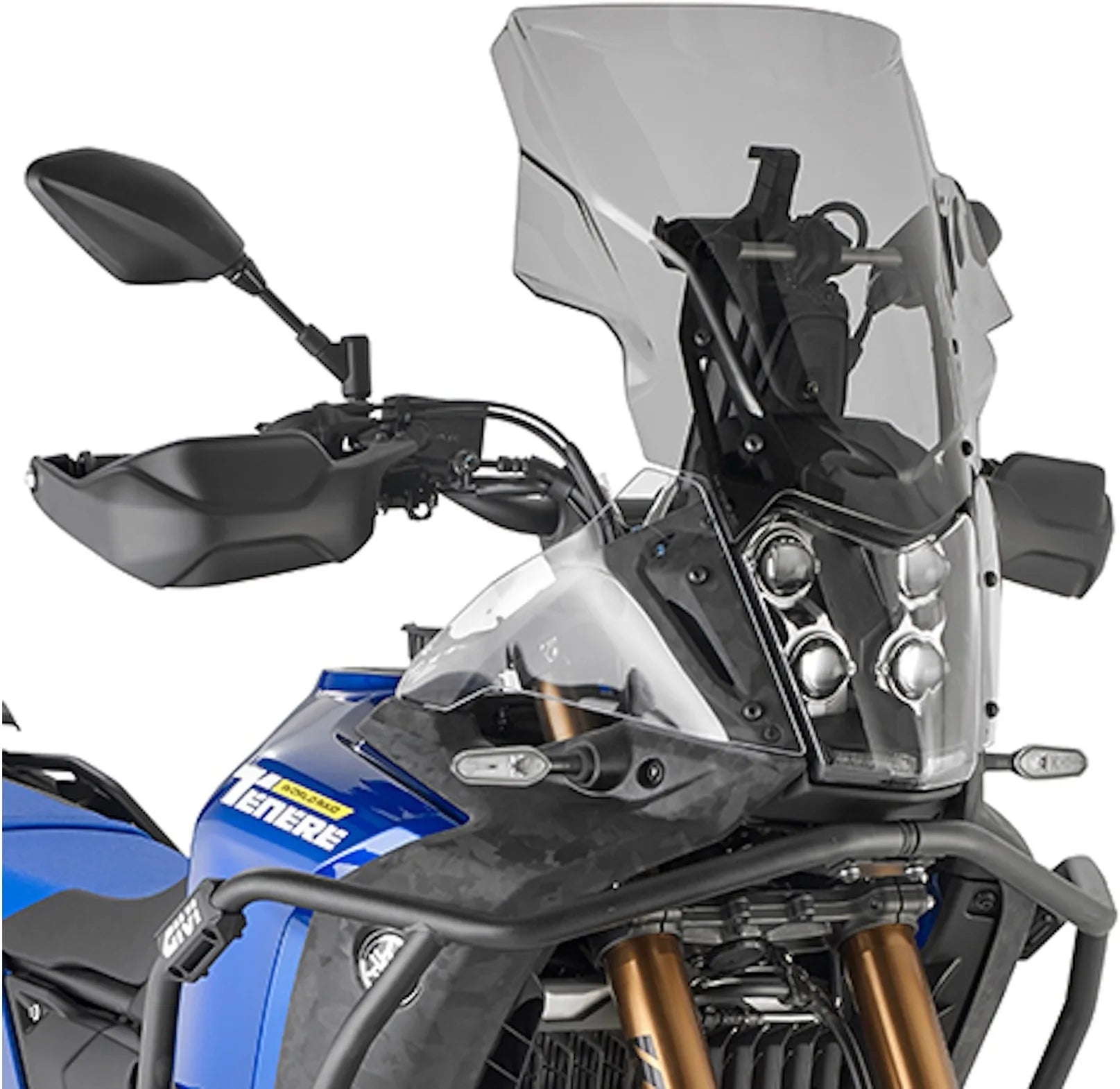 Cúpula Ahumada - Givi Compatible Con Yamaha Ténéré 700 World Raid (2022-2024)