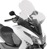 Transparent Wind-Screen - Givi Compatible With Kymco Downtown 125 - 200 - 300 I (2009-2017)