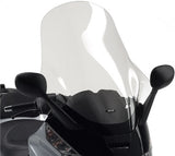 Transparent Wind-Screen - Givi Compatible With Piaggio X-Evo 250 (2007-2011)