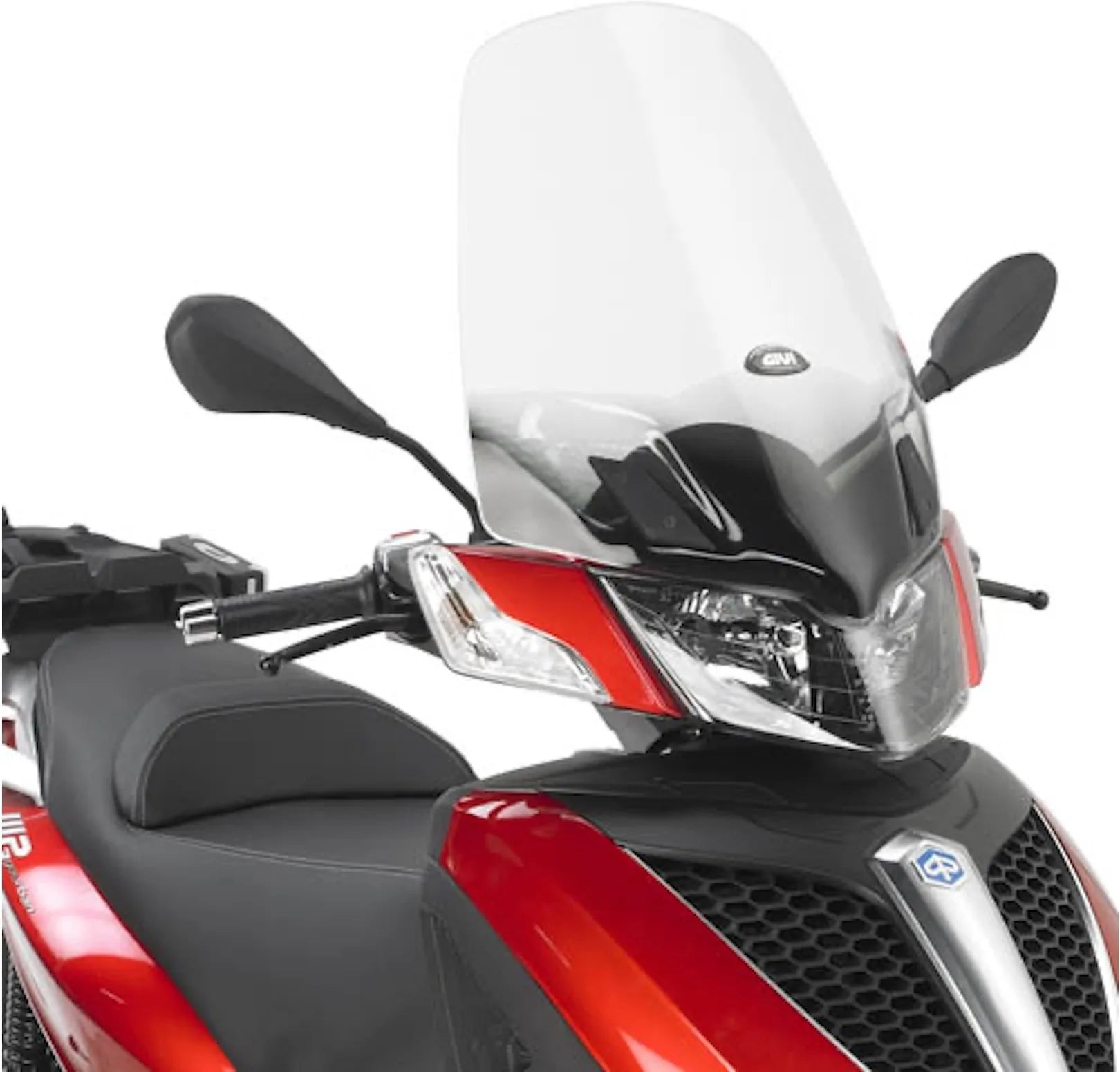 Parabrisas Incolore - Givi Compatible Con Piaggio Mp3 125 - 300 Yourban (2011-2018)