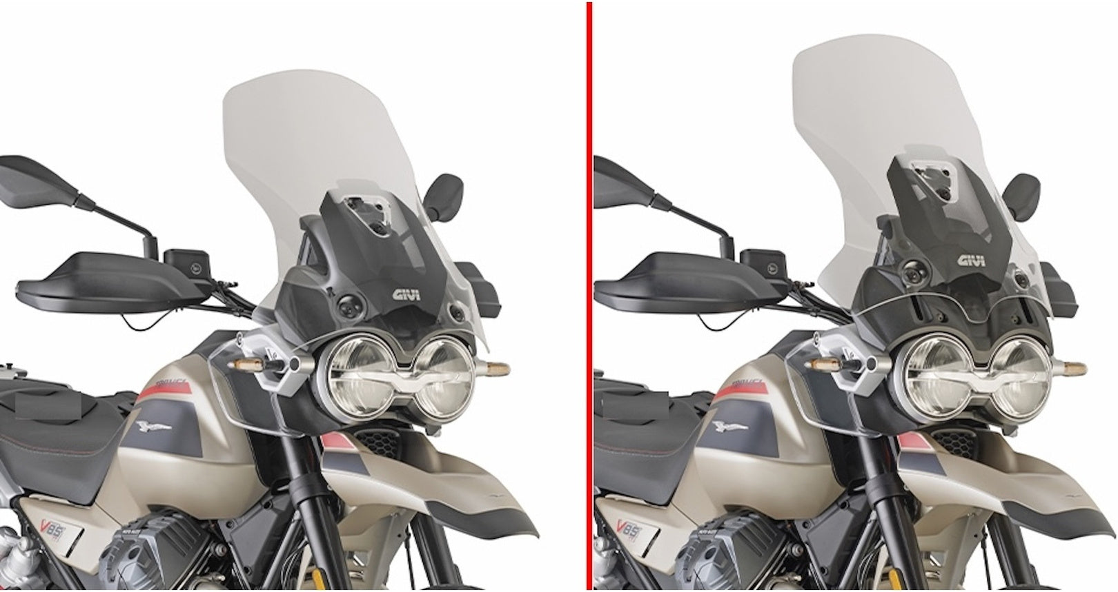 Cúpula Incolore - Givi Compatible Con Moto Guzzi V85 Tt (2024)