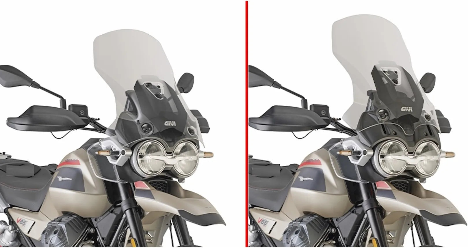 Cúpula Incolore - Givi Compatible Con Moto Guzzi V85 Tt (2024)