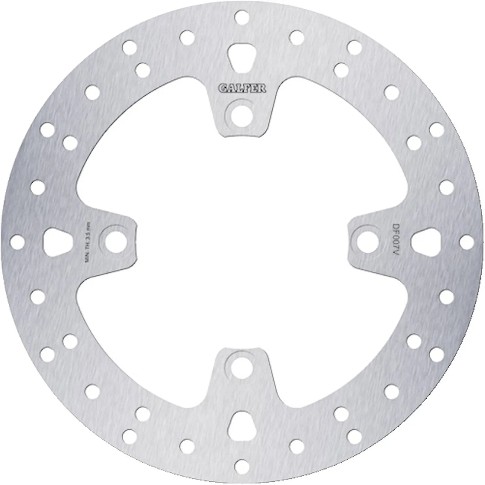 Disco De Freno Trasero Fijo Redondo - Galfer Compatible Con Cagiva Gran Canyon 900 (1999)
