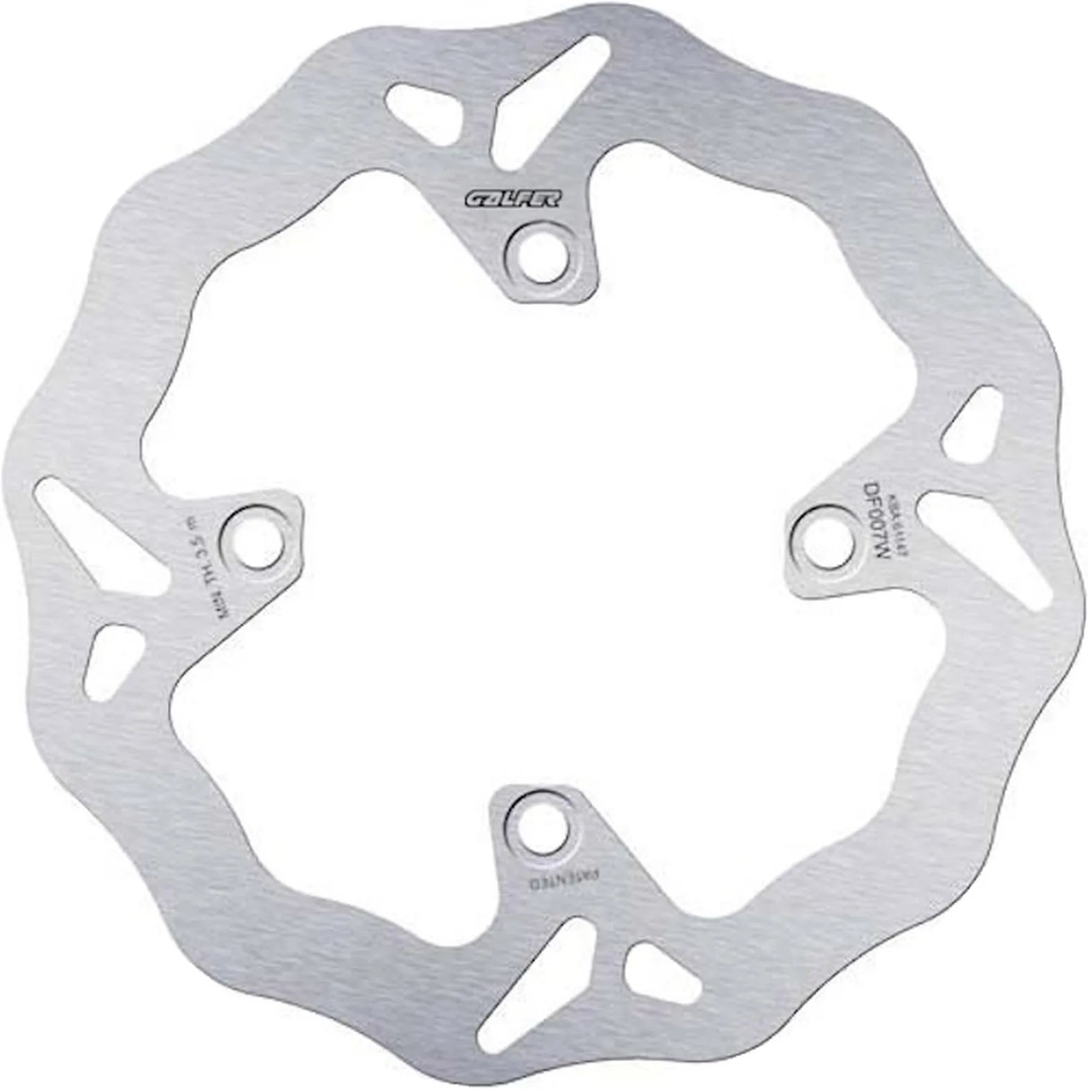 Disco De Freno Trasero Fijo Onda - Galfer Compatible Con Cagiva Elefant 906 (1989-1990)