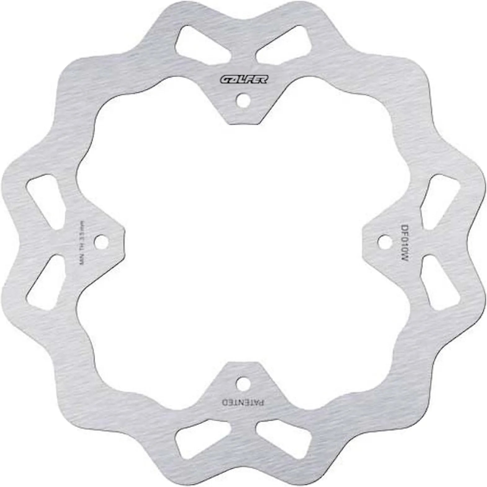 Disco De Freno Trasero Fijo Onda - Galfer Compatible Con Hm Crm F 125 X (2008)