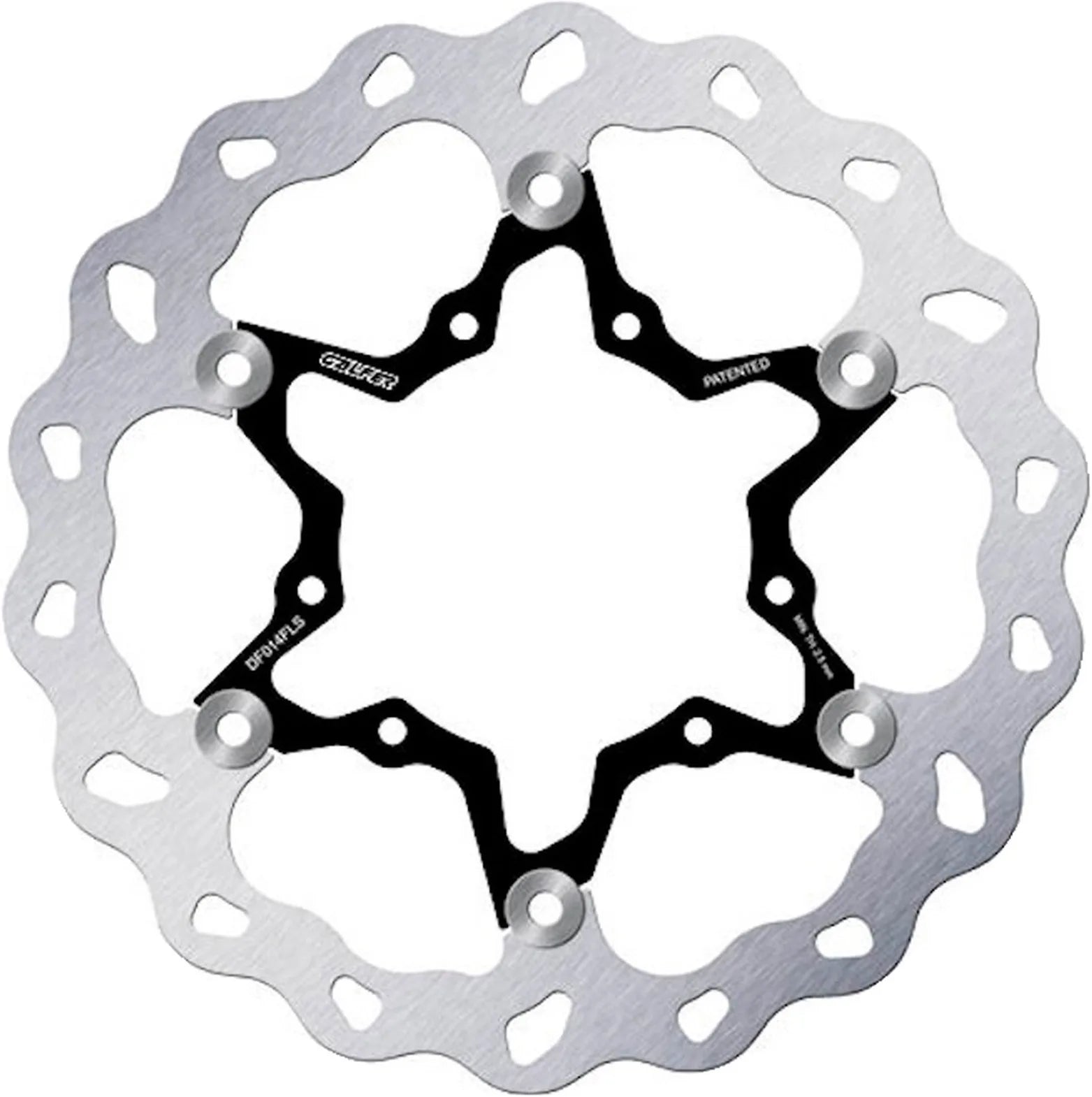 Disco De Freno Delantero Flotante Sobredimensionado Onda - Galfer Compatible Con Hm Cre 125 R (2003)