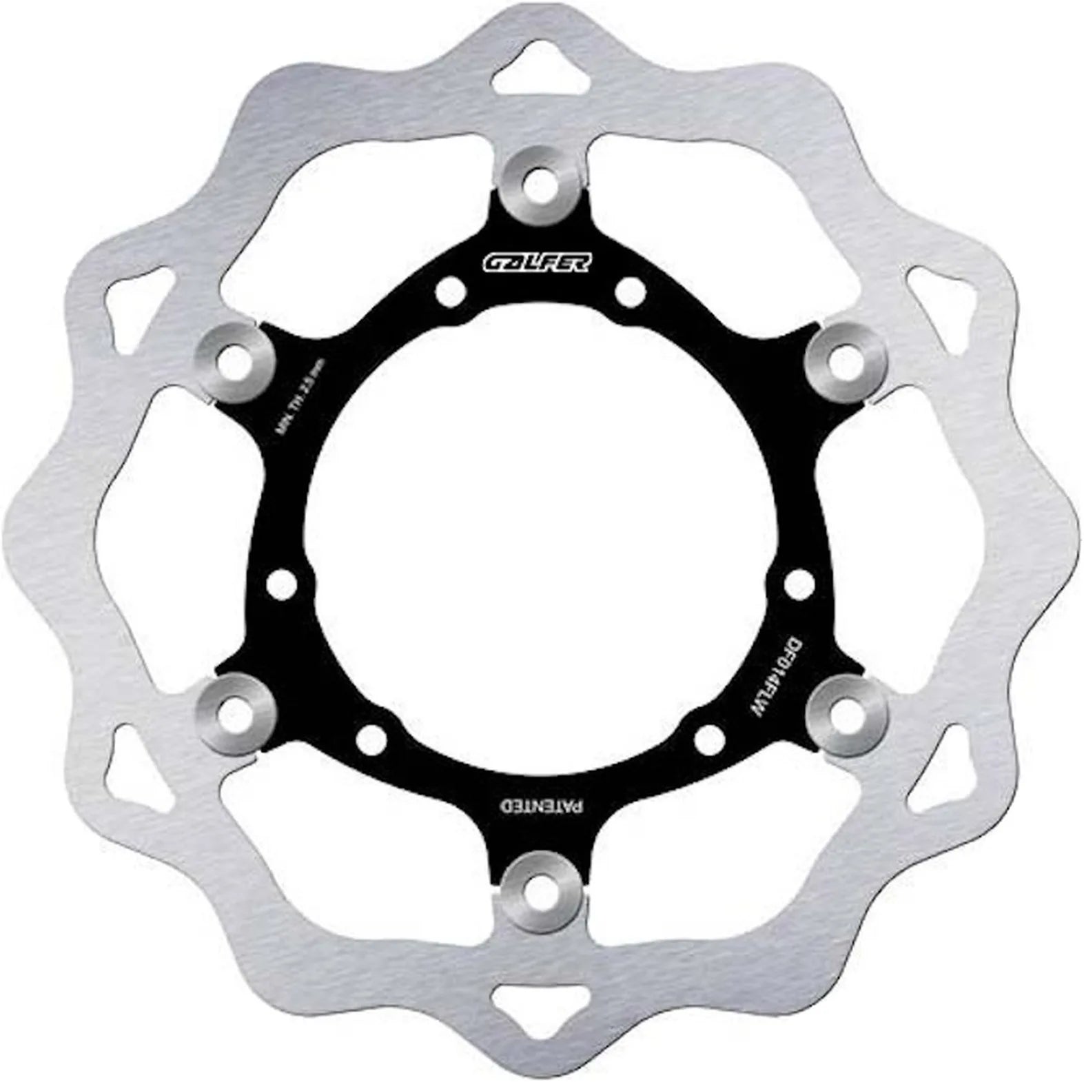 Rear Floating Wave Brake Disc - Galfer Compatible With Sur Ron Ultra Bee Road (2024)