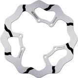 Front Fixed Grooved Wave Brake Disc - Galfer Compatible With Honda Cr 125 R (1995-1997)