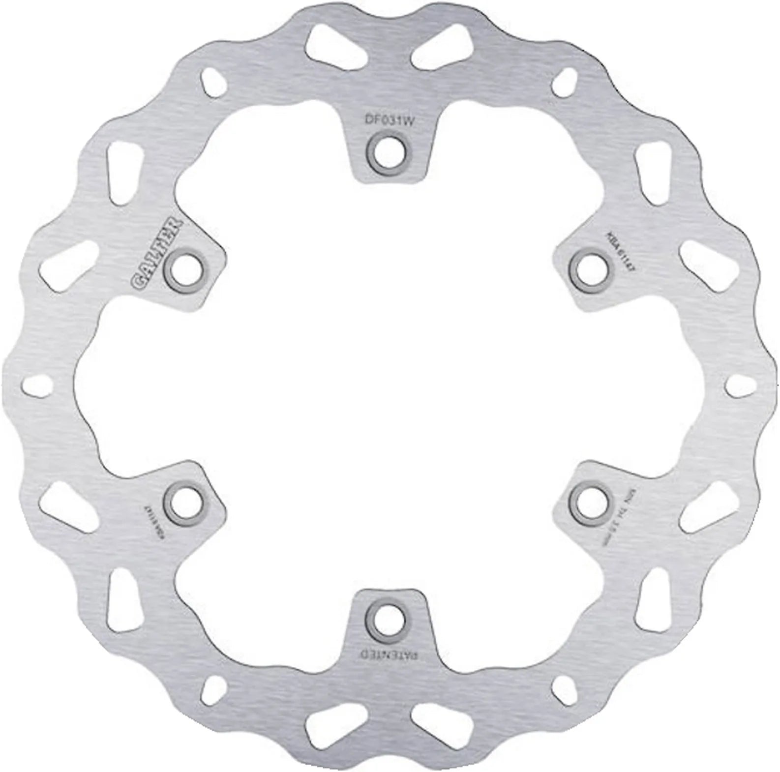 Disco De Freno Delantero Fijo Onda - Galfer Compatible Con Daelim Daystar Vl 125 Z F1 Plus (2014)