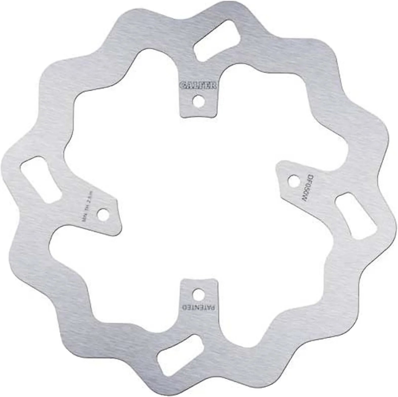 Disco De Freno Delantero Fijo Onda - Galfer Compatible Con Hm Crf 150 R - R2 (2008)