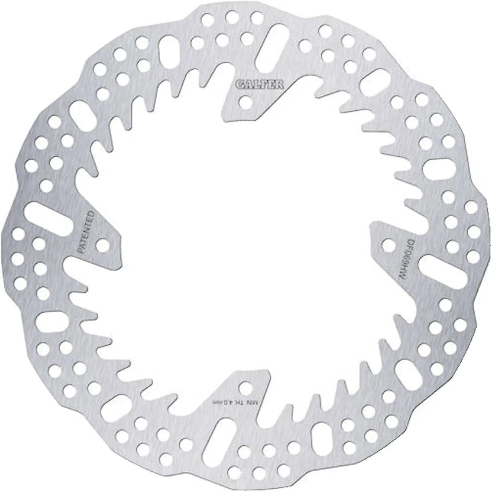 Disco De Freno Trasero Fijo Shark - Galfer Compatible Con Hm Crf 450 Motard (2003)