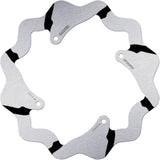 Rear Fixed Grooved Wave Brake Disc - Galfer Compatible With Hm Crf 250 R (2009)