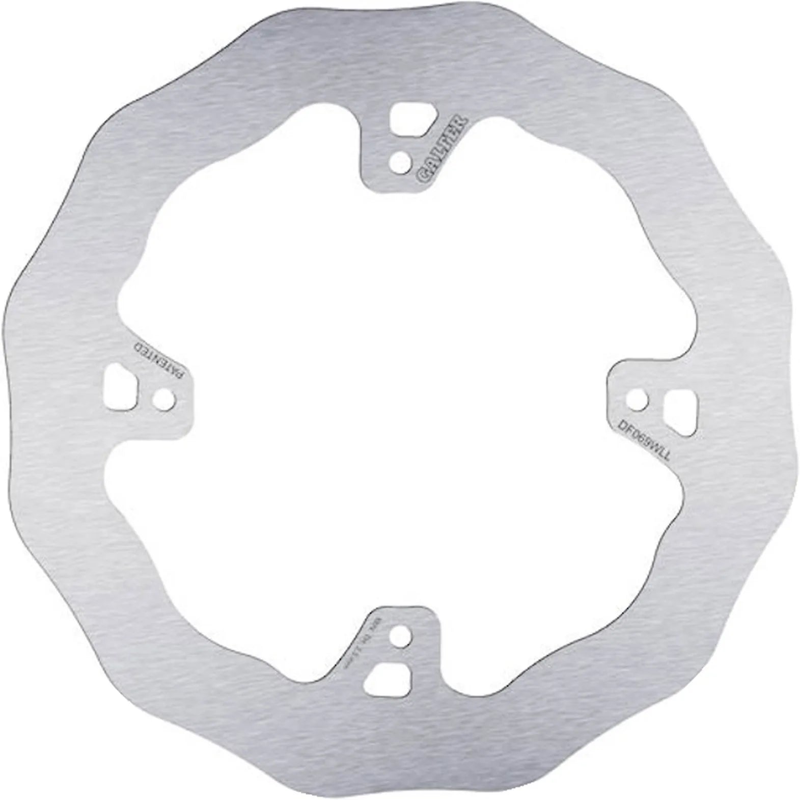 Disco De Freno Trasero Fijo Onda - Galfer Compatible Con Hm Easy 230 F Motard (2004)