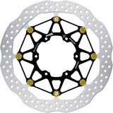 Front Floatech Racing Wave Brake Disc - Galfer Compatible With Honda Cb 1000 R Abs (2008-2017)