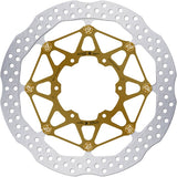 Front Floatech Racing Wave Brake Disc - Galfer Compatible With Honda Cb 1300 Super Bol D'Or (2005)