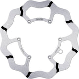 Front Fixed Oversized Grooved Wave Brake Disc - Galfer Compatible With Honda Crf 450 Rx (2015)