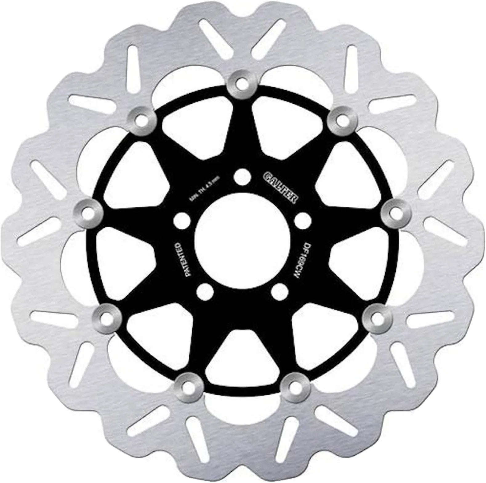 Front Right Floating Wave Brake Disc - Galfer Compatible With Kawasaki Zephyr 1100 (1996)