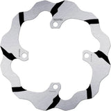 Rear Fixed Grooved Wave Brake Disc - Galfer Compatible With Kawasaki Kx 125 (2006)