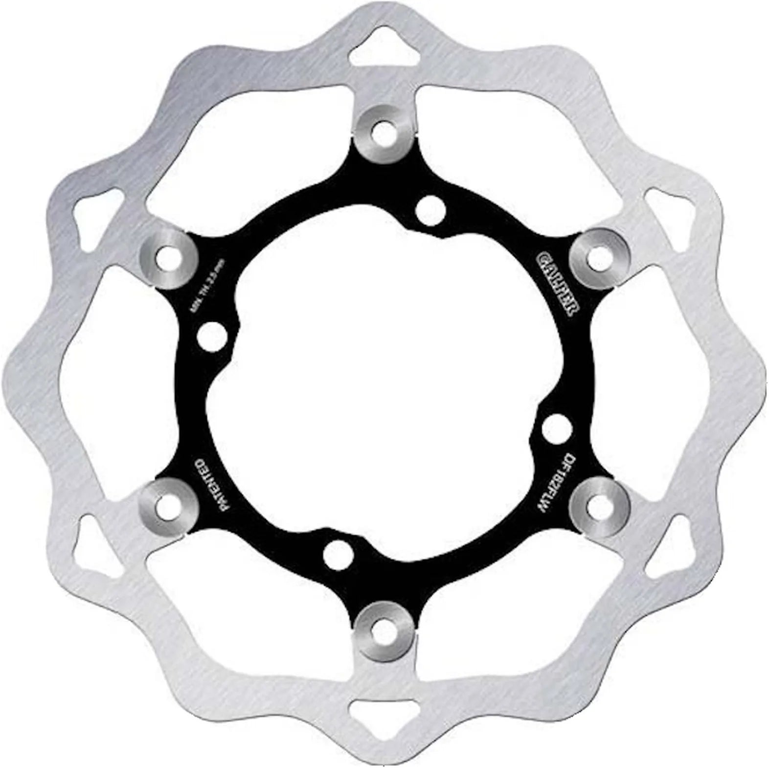 Front Floating Wave Brake Disc - Galfer Compatible With Suzuki Rm 250 Z
