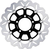 Front Left Floating Wave Brake Disc - Galfer Compatible With Kawasaki Er-6 F - Ninja 650 R Usa (2005)
